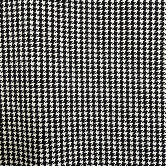 Theory Slim Kick Black/White Houndstooth Pants Size 10 - Picture 6 of 15
